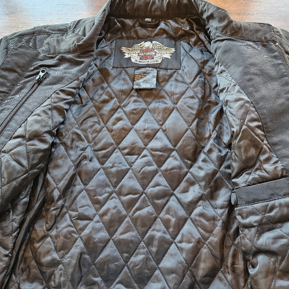 HARLEY DAVIDSON MENS Small RIDING JACKET PERFECT CONDITION - Picture 8 of 9